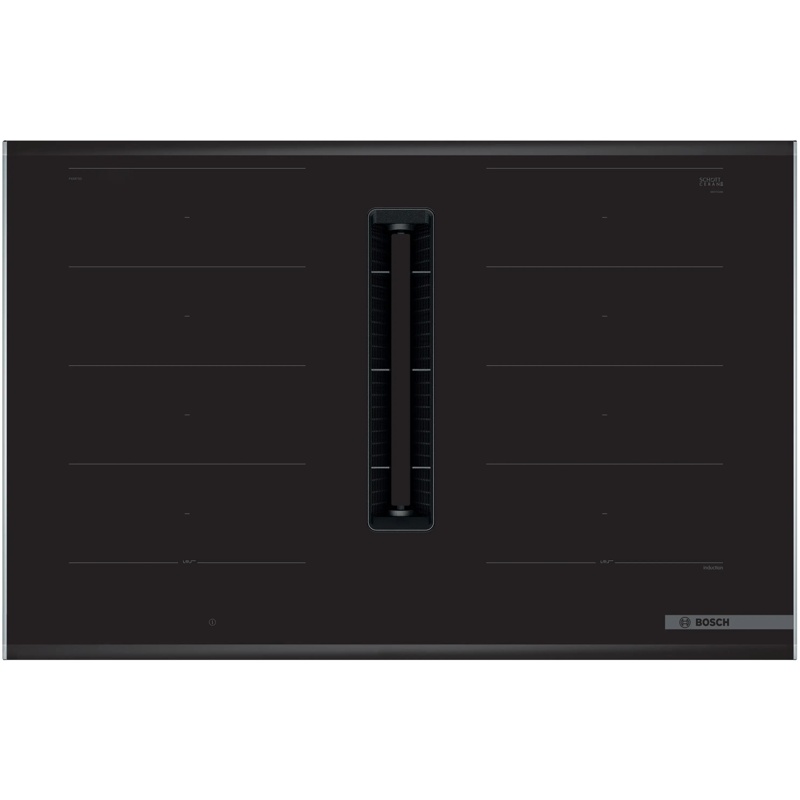 Bosch PXX875D67E, placa de indução de 80 cm com exaustor integrado e Home Connect