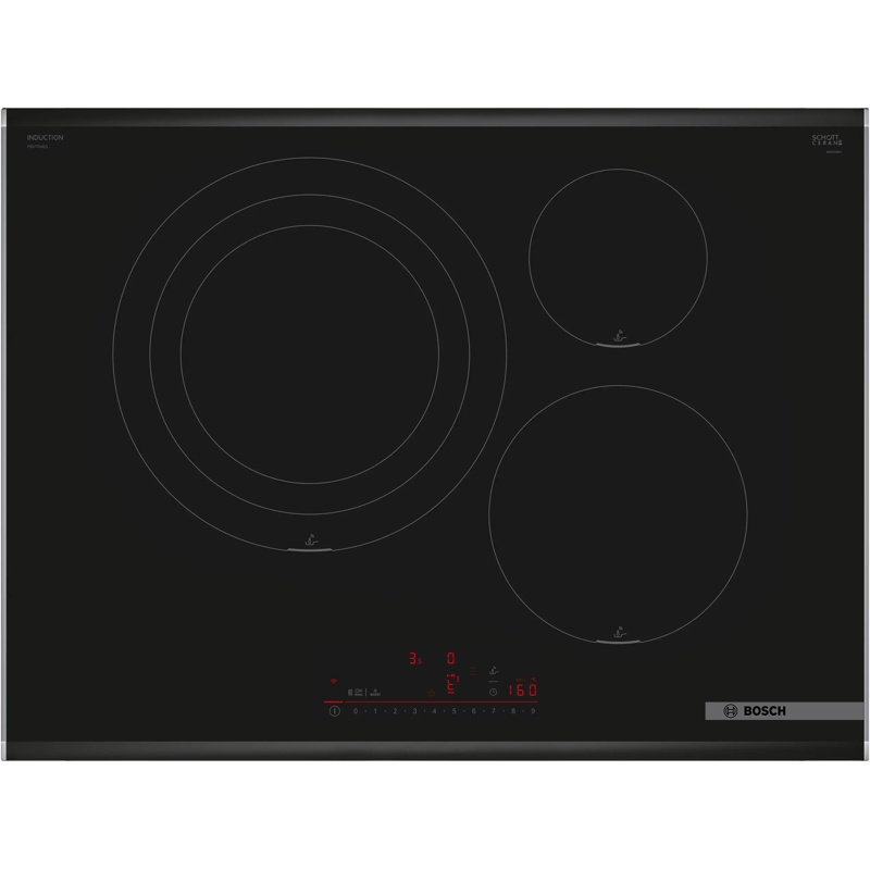 Bosch PID775HC1E, induktiokeittolevy 70 cm, 3 aluetta ja DirectSelect Plus