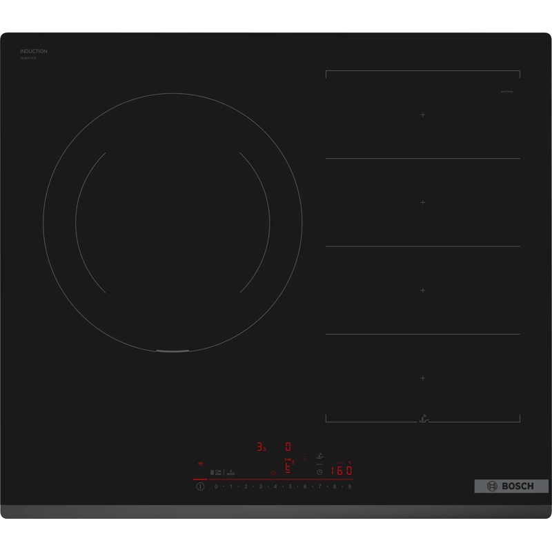 Encimera de inducción Bosch PXJ631HC2E de 60 cm con Flex zone y Home Connect