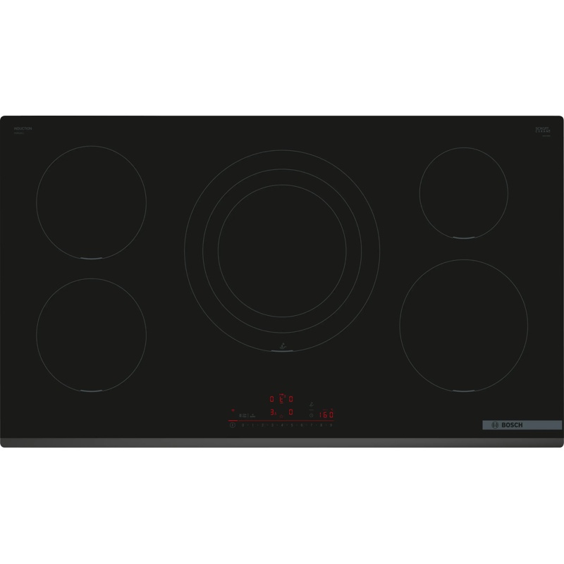 Encimera de Inducción Bosch PIV931HC1E, 90 cm y 5 zonas con Home Connect
