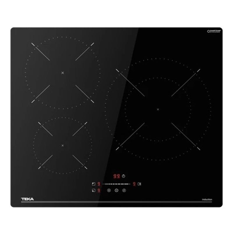 Teka IBC 63 BF110, encimera de inducción de 59 cm, 3 zonas y 7400 W