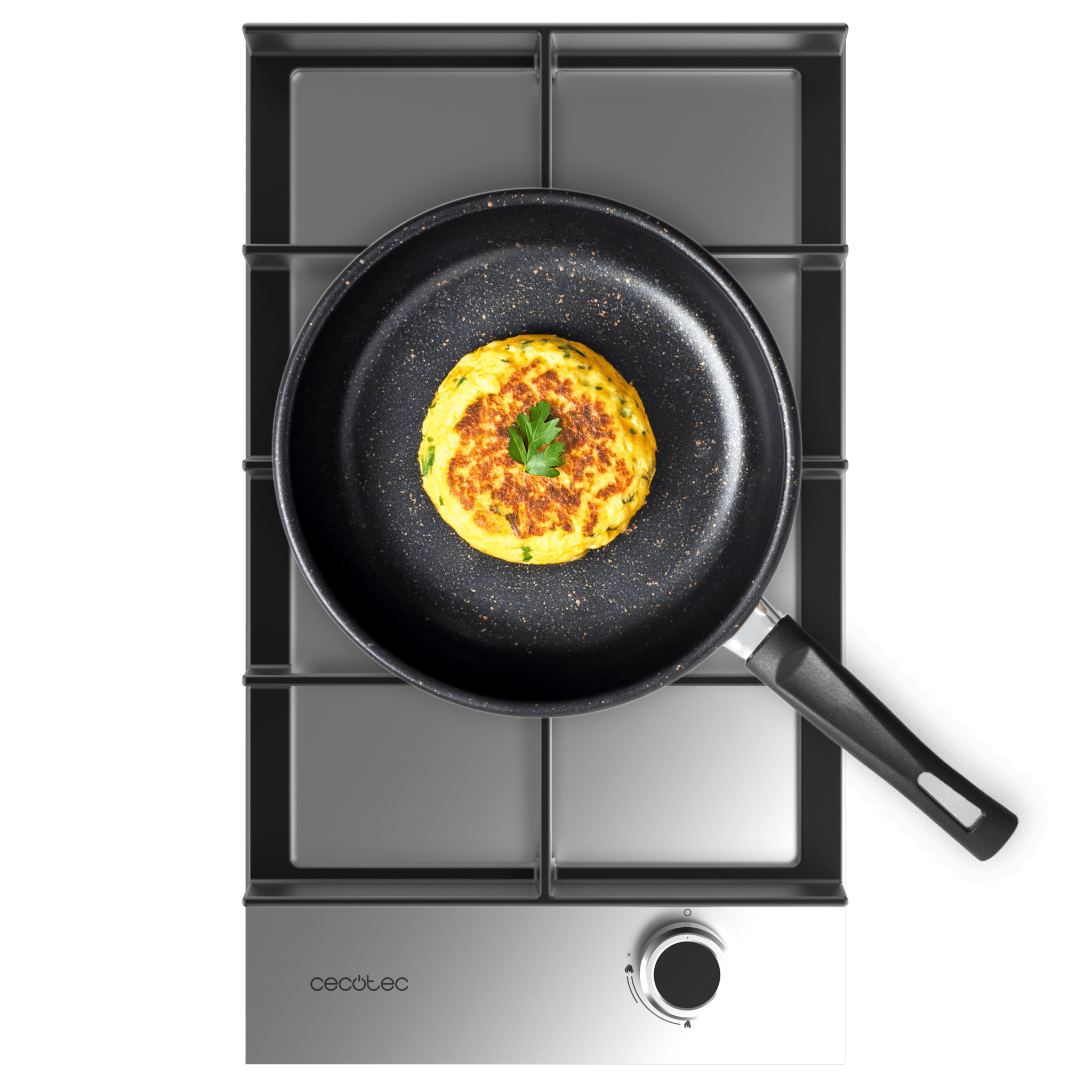 Gaskochfeld Cecotec Bolero Squad G 1400F Inox