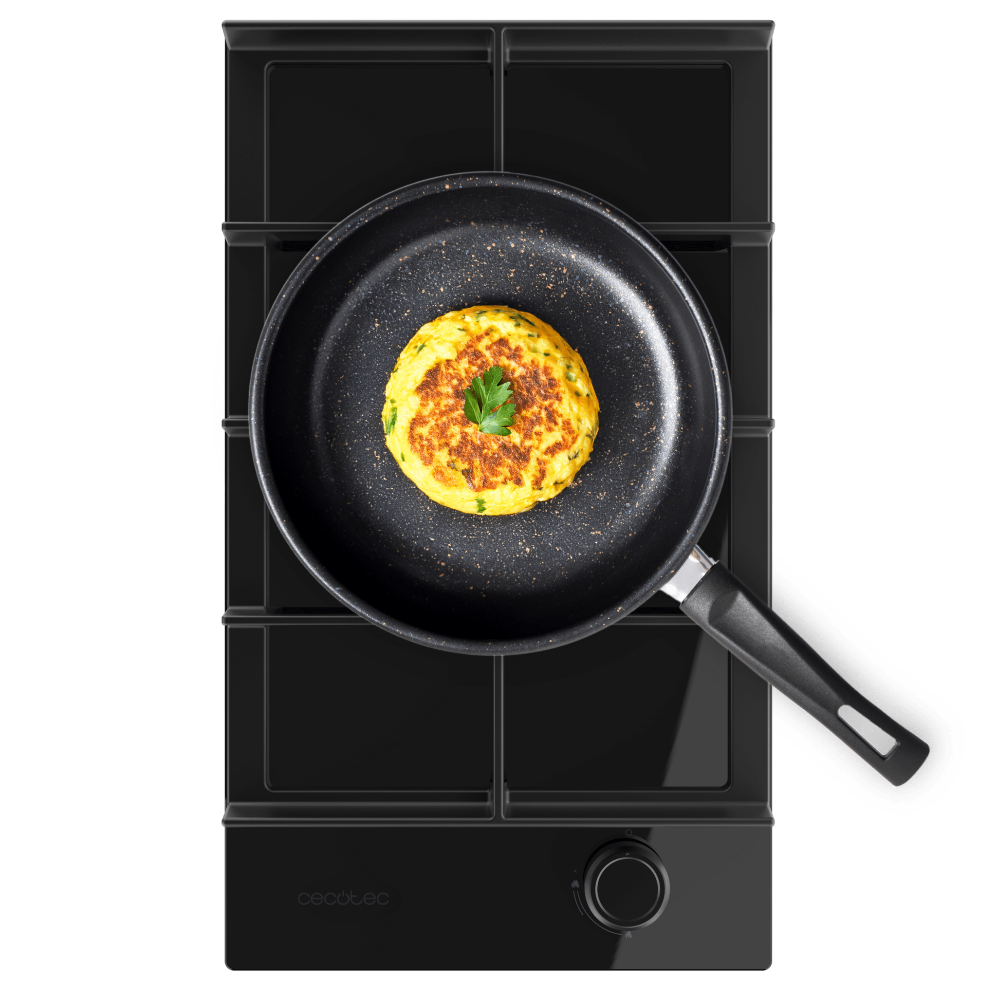Cecotec Bolero Squad G 1400F Glass Black keittolevy