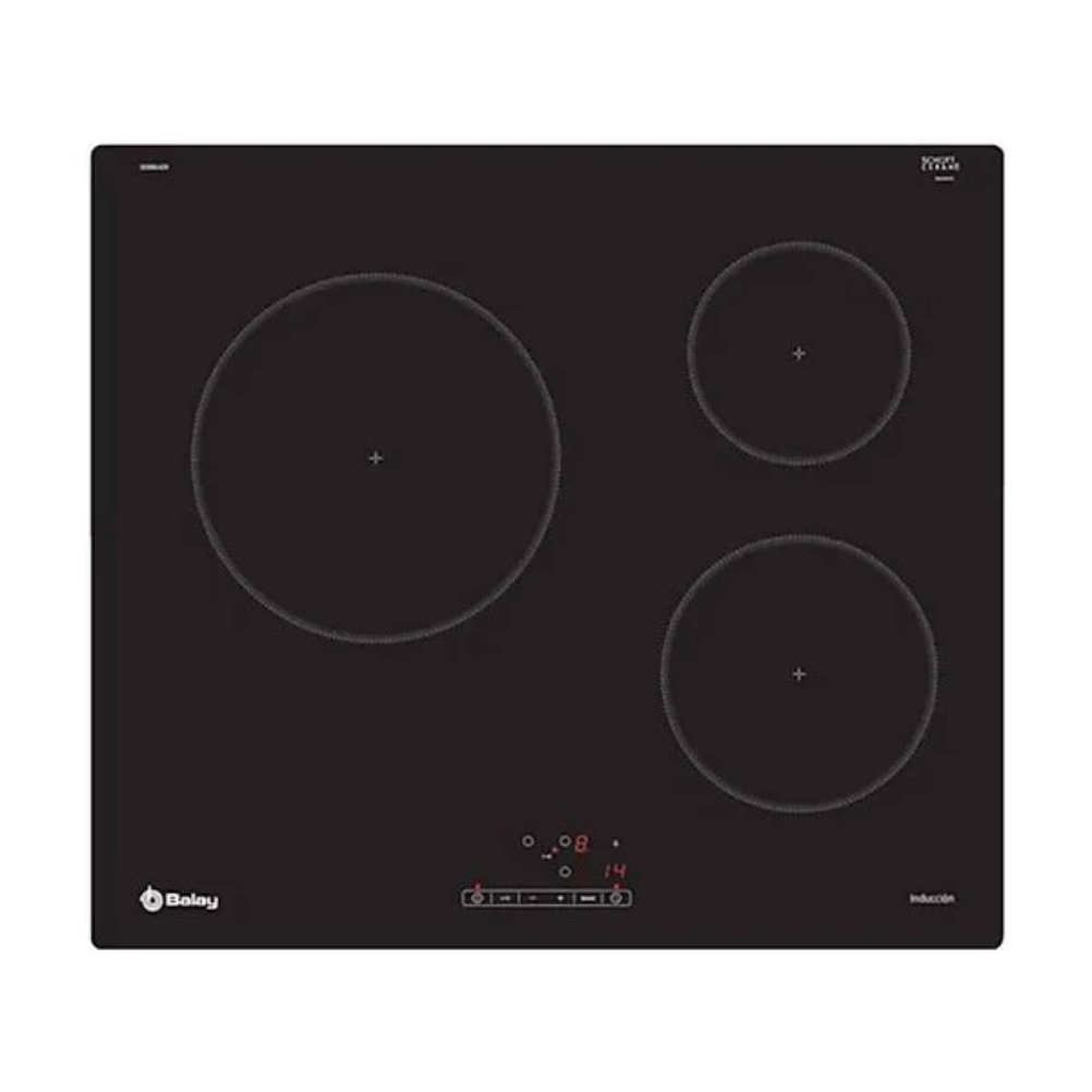 Balay 3EB864EN, placa de indução de 60 cm com 3 zonas e 4600 W