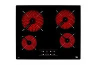 TEKA TB6415, musta 4-alueinen keraminen keittolevy 60 cm