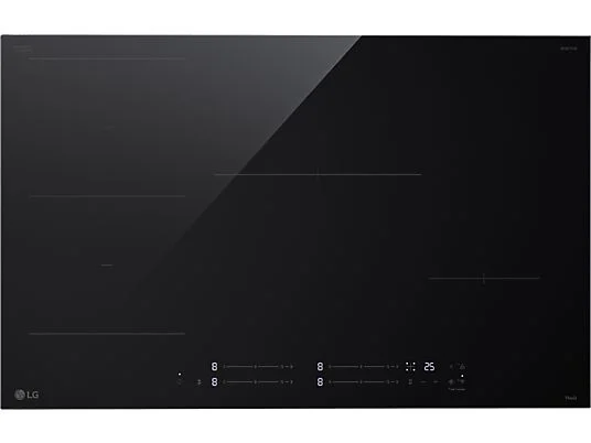 LG CBIZ3035B, placa de indução de 80 cm com zonas Flex