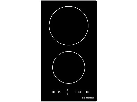 Schneider SDV30S, εστία γυαλιού κεραμικού με 2 ζώνες και 3000 W