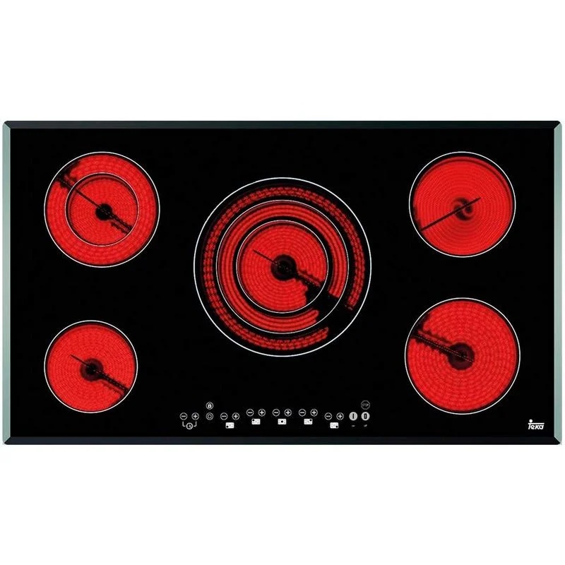 Teka TR 951, γυάλινη εστία 90 cm με 5 ζώνες και 8900 W